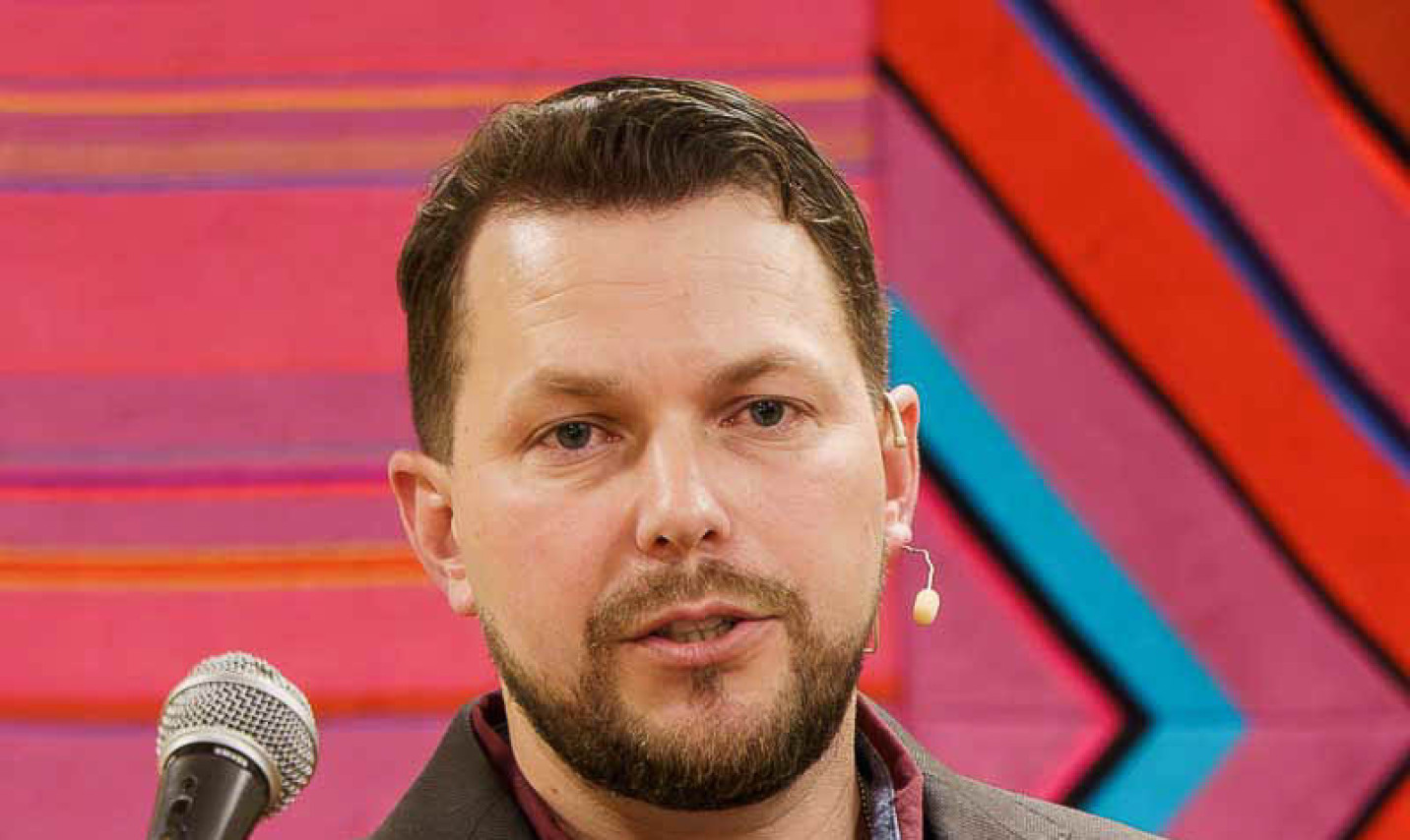 Foredragsholder Austin Rasmussen spår at Trump vinner presidentvalget i USA 2024