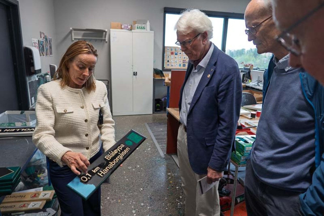 Bedriftsbesøk på Asker Produkt